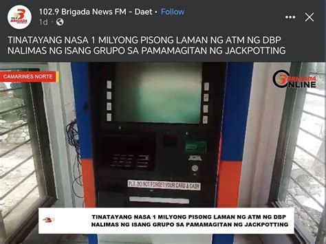 atm jackpotting 2023|Jackpotting attack empties ATM in Daet, Camarines Sur .